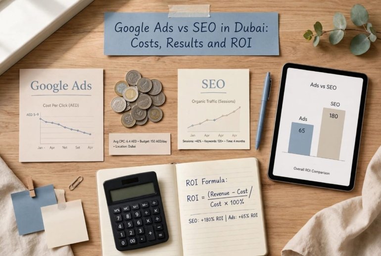 Google Ads vs SEO Dubai
