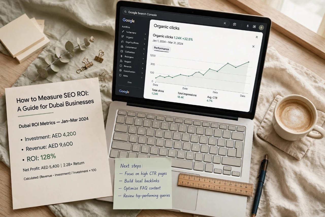 SEO ROI Dubai