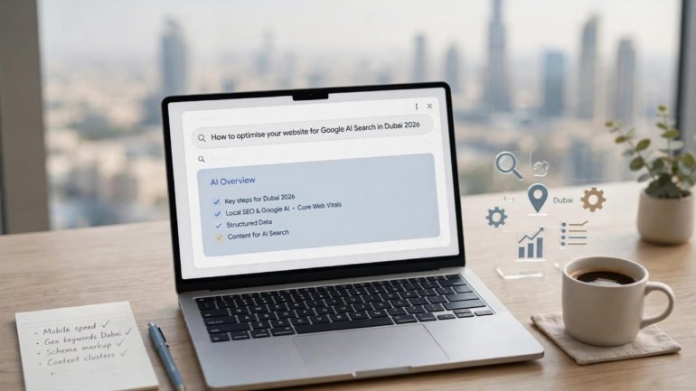 Google AI search Dubai