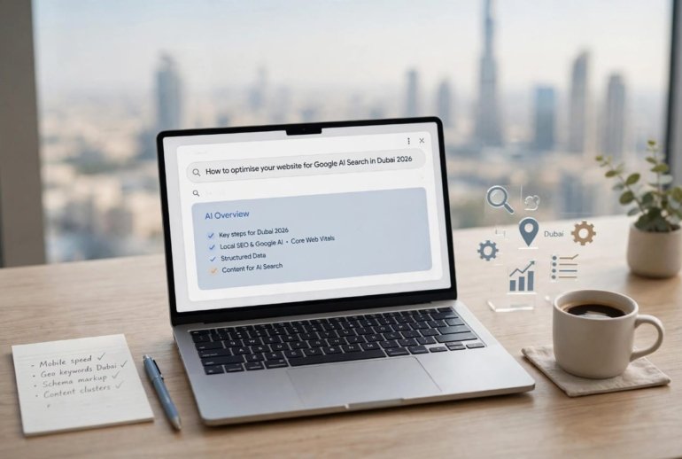 Google AI search Dubai