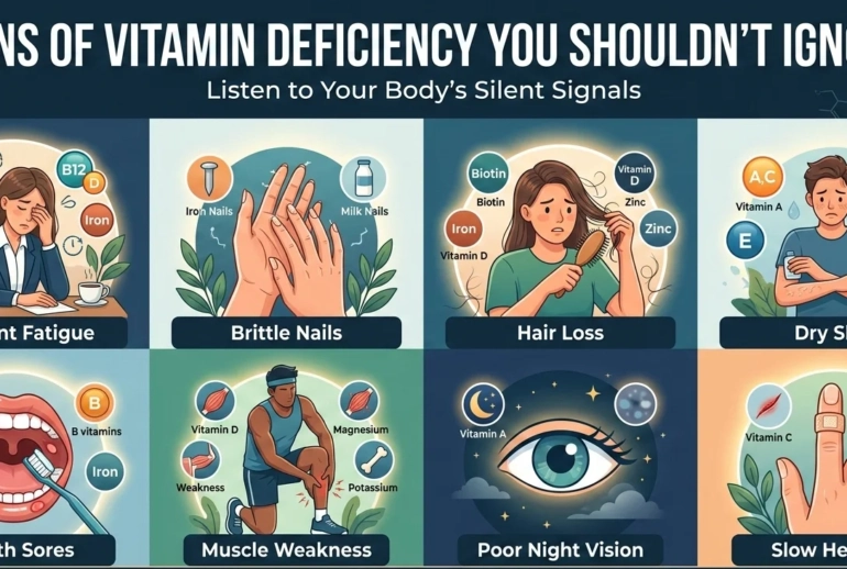 vitamin deficiency symptoms