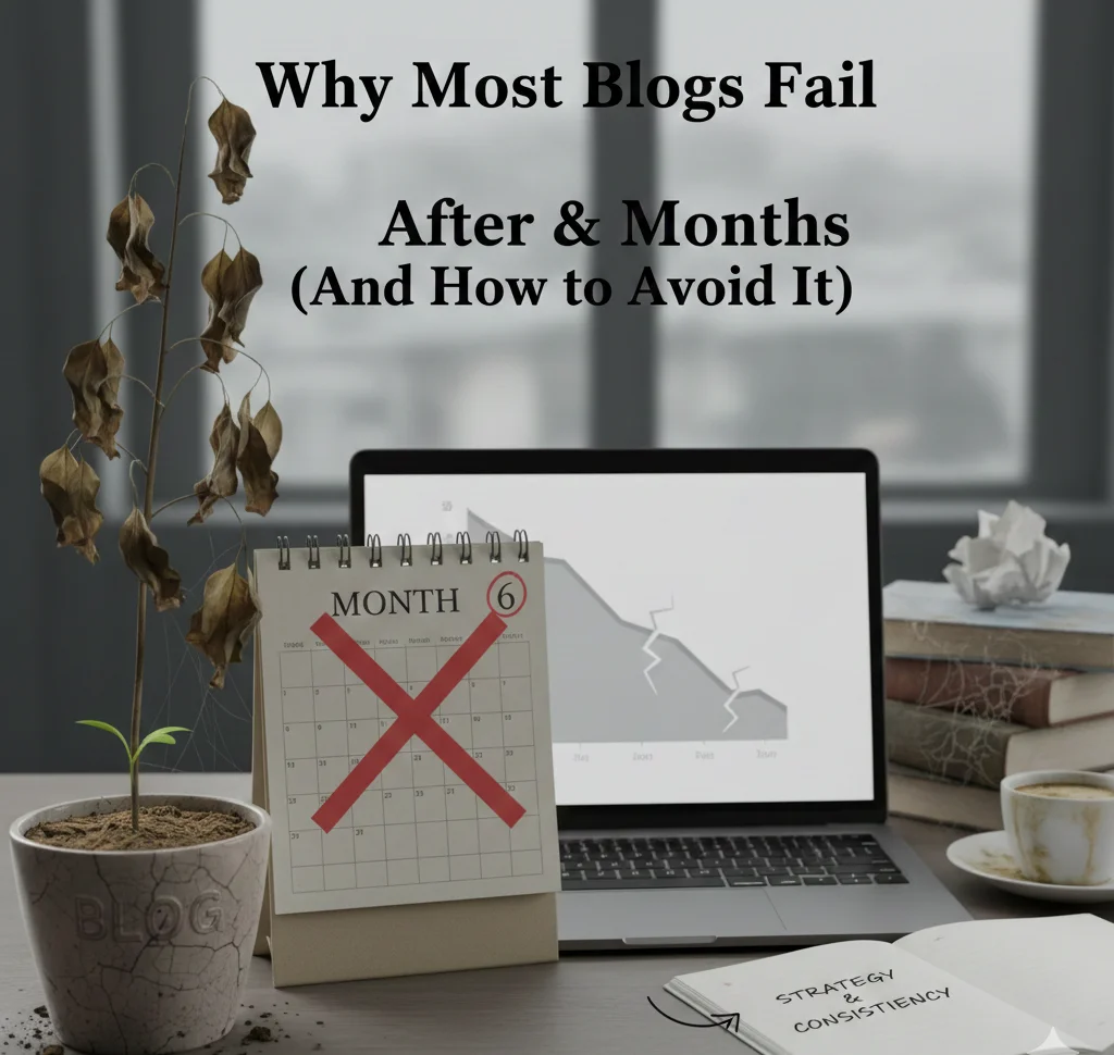 why blogs fail after 6 months