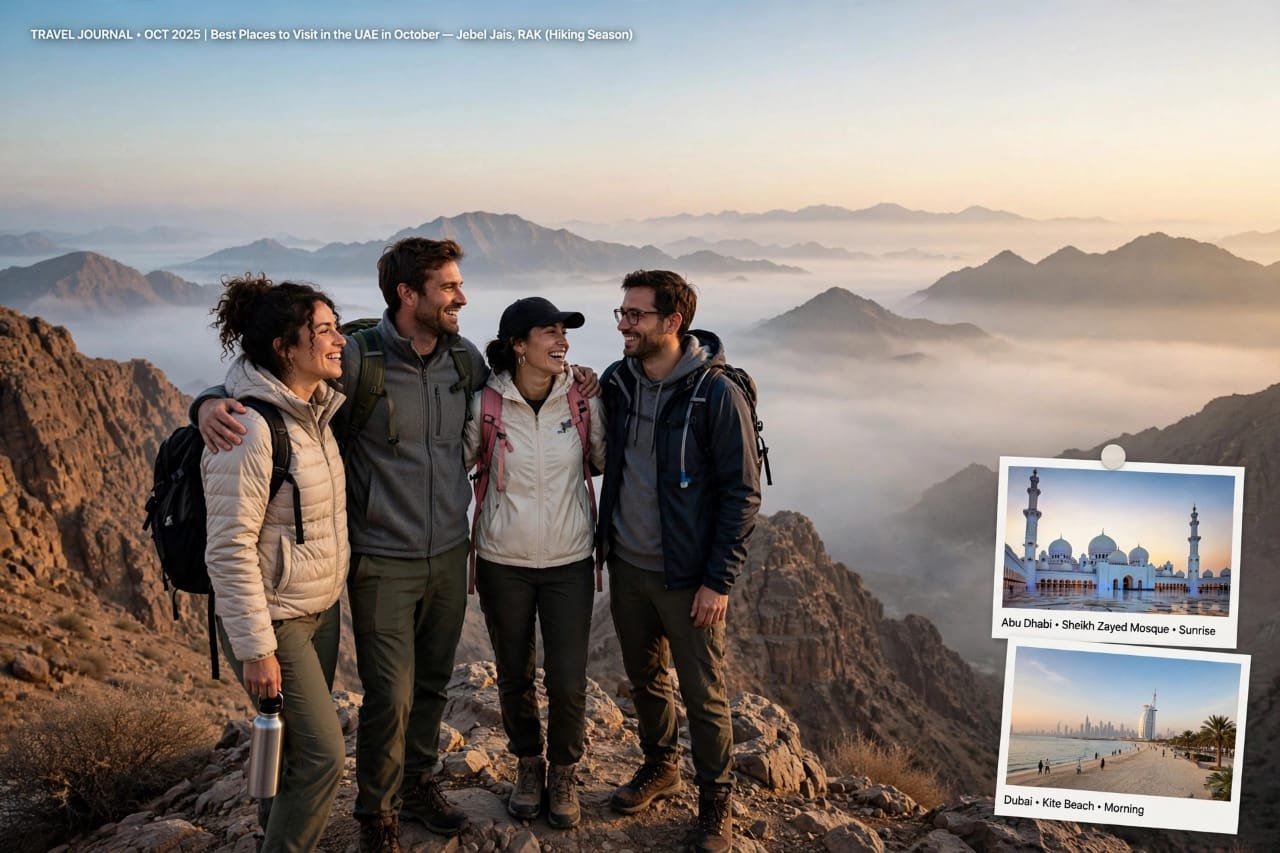 best places to visit in uae in october